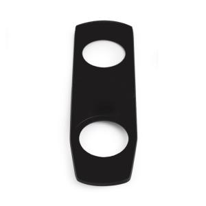 Cover Plate 60 Black, Habo 17454