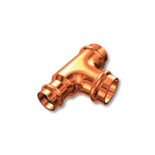 LK B-Press T-Tube 3 Sleeve ​12x15x12mm Copper