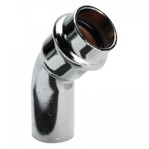 Viega Profipress böj 15x45° 1 muff Krom