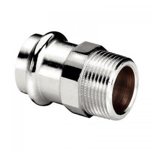 Viega Profipress Övergång 12xR10 utv. gänga Krom