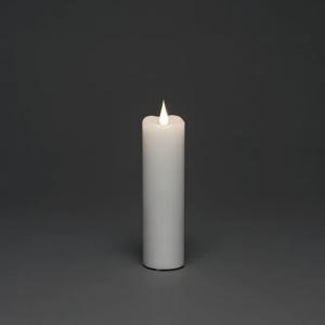 Vokslys LED 5x17,8cm IP20 Hvid Konstsmide