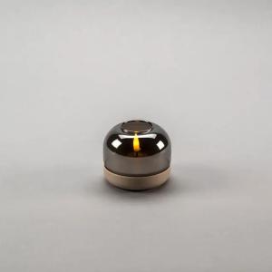 Glasljus Med Glasdekoration LED IP20 Beige Konstsmide