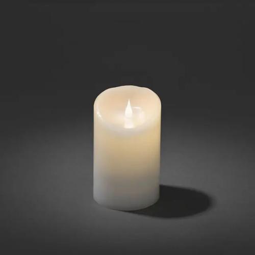 Vokslys LED 10,2x15,2cm IP20 Hvid Konstsmide