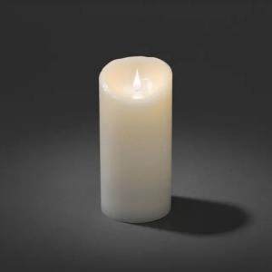 Vokslys LED 10,2x20,3cm IP20 Hvid Konstsmide
