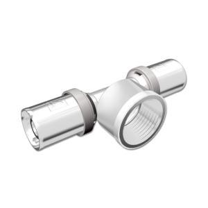 LK PressPex T-Kobling Indvendig Gevind Med Afgrening A50xG40