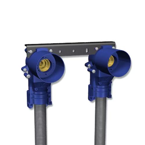 LK Vægdåse UNI Dobbelt AX16/25mmxG15 c/c 150-160mm