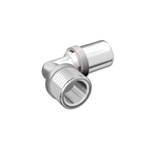 LK PressPex Vinkelkoppling 90° Utvändig Gänga AX16xR15