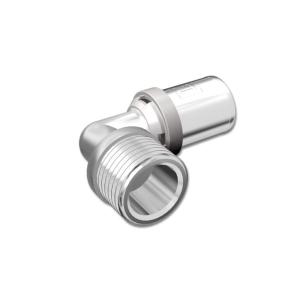 LK PressPex Vinkelkoppling 90° Utvändig Gänga AX25xR20