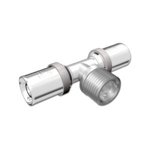LK PressPex T-Kobling Udvendig Gevind Afgrening AX16xR15