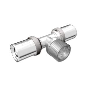 LK PressPex T-Kobling Udvendig Gevind Afgrening AX20xR15