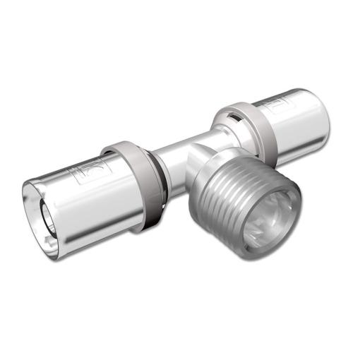 LK PressPex T-Kobling Med Udvendig Gevindafgrening A63xR40