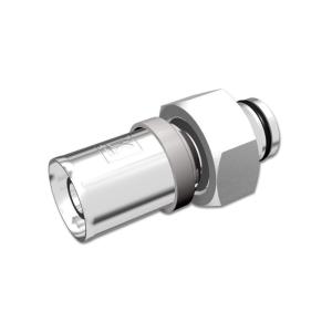 LK PressPex Radiatorkobling AX16mmxM22