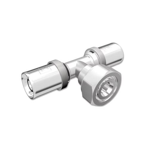 LK PressPex T-Kobling Med Indvendig Gevindforskruning Med Møtrik