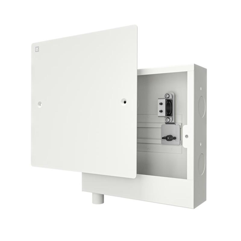 LK Kopplingsskåp UNI 250x250mm Vit