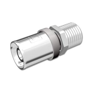 LK PressPex Rak Koppling Utvändig Gänga AX16xR20