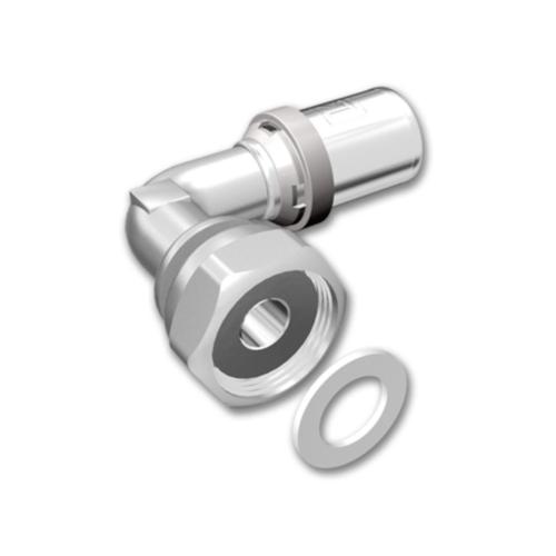 LK Presspex Albuekobling Med Flydende Møtrik AX25xG20 Nikkel