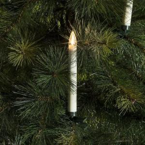 Juletræsbelysning Med 10 LED IP44 Hvid Konstsmide