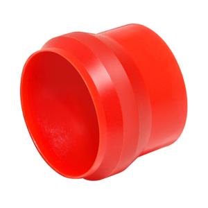 Vatette Muffe Stålrør DN15/DY22 Rød