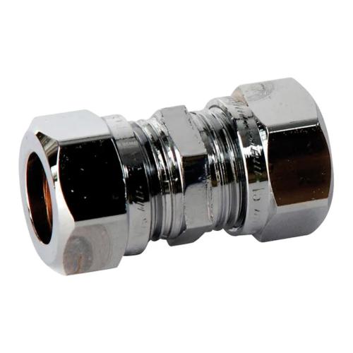 Vatette Rak Koppling 8-22mm Förkromad