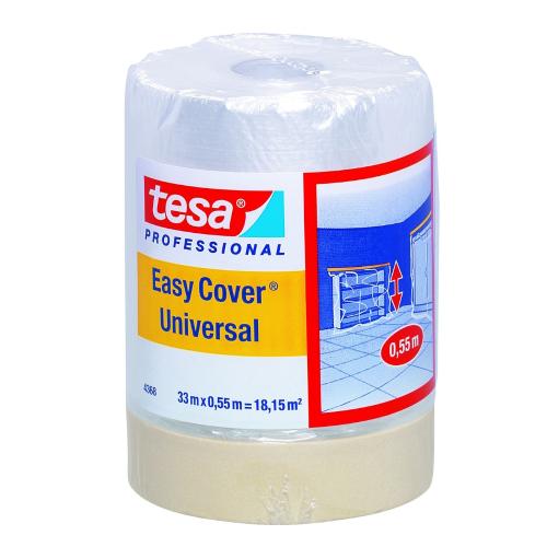 Maskeringsfolie Universal, 550mmx33m, 10st, Tesa