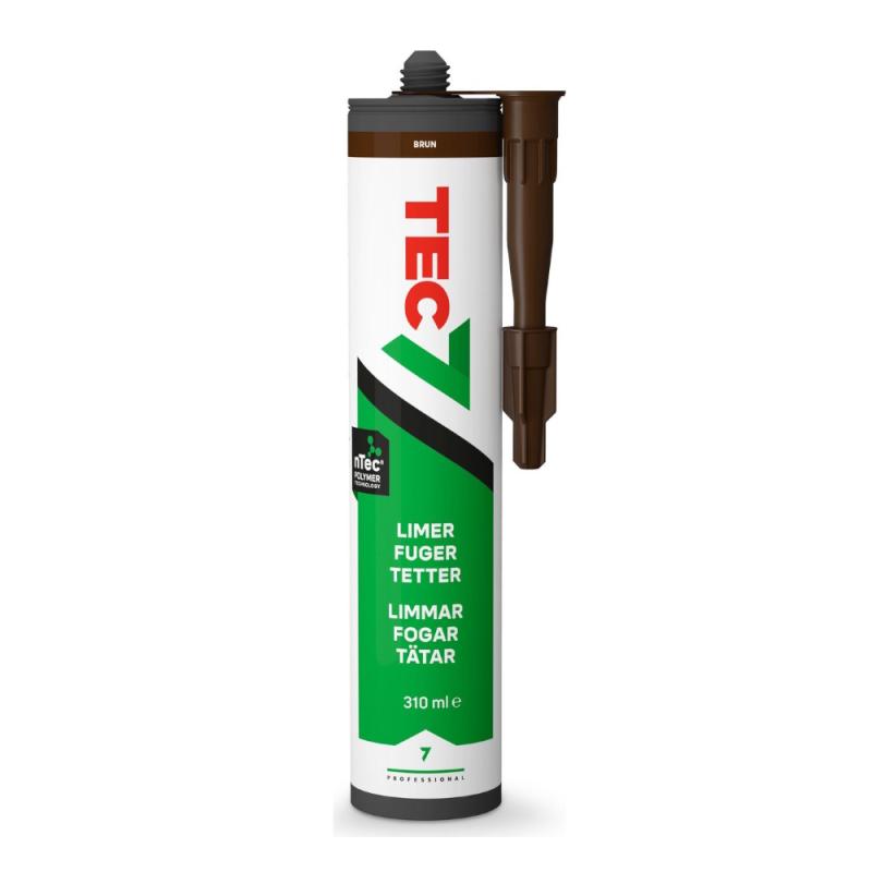 Fogmassa MS-Polymer 310ml Brun Tec7