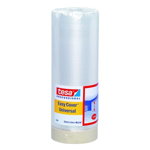 Maskeringsfolie Easy Cover Universal 1,4x33m Tesa