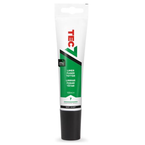 Fugemasse Tube 100ml Sort Tec7