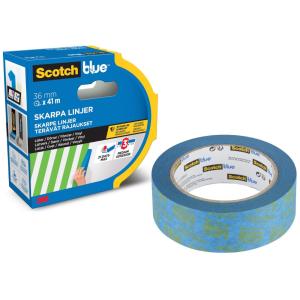 Maskeringstejp För Skarpa Linjer 36mmx41m 3M