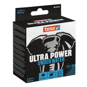 Reparationstape Ultra Power Under Water 50mmx1.5m Sort Tesa