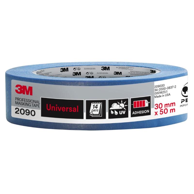 Maskeringstape 2090 Professionel 30mmx50m 3M