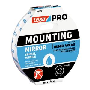 Monteringstape Pro Spejl 19mmx5m 16stk Tesa