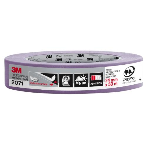 Maskeringstejp 2071 Professionell 24mmx50m 3M
