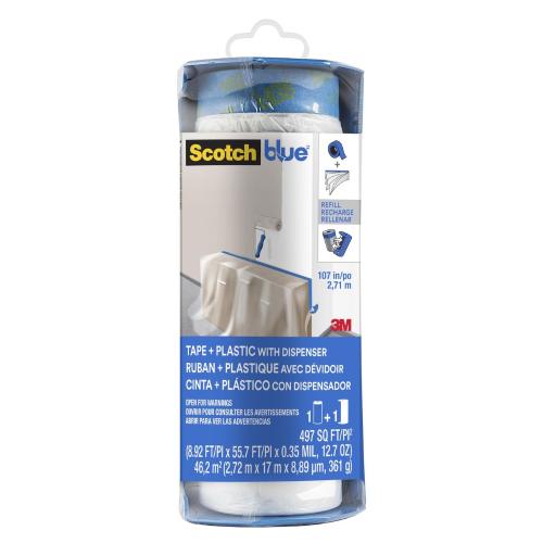 Holder PTD2093EL-107 And Plastic Film 2.72x17m Pre Taped 3M