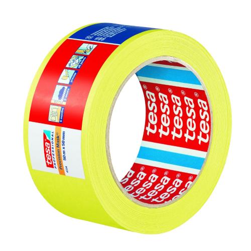 Maskeringstejp Precision 50mmx50m Gul Tesa