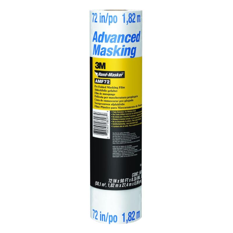Afdækningsfilm Avanced AMF72 8G 1,82x27,4m 3M