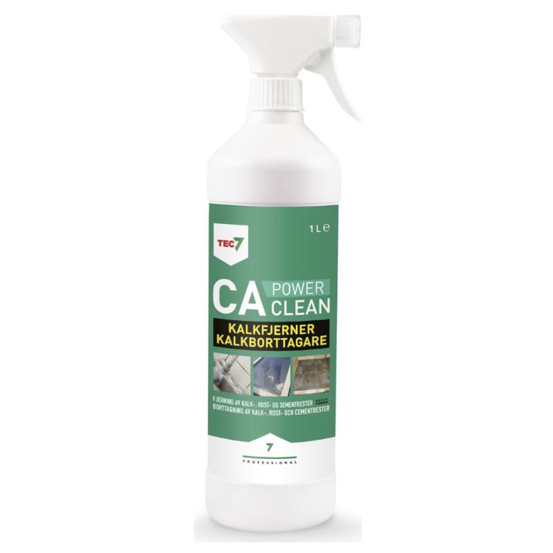 Kalkfjerning CA Clean Spray 1L Tec7