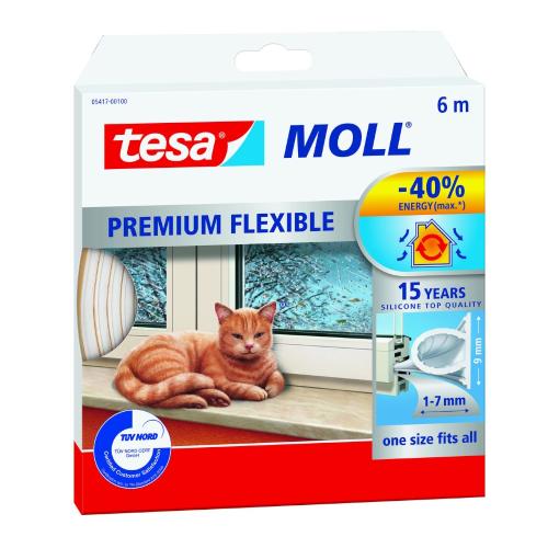 Tätlist 6m Silikon Vit Tesa