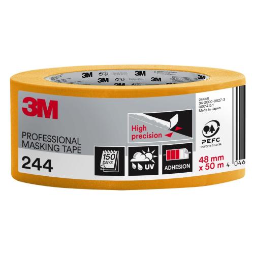 Maskeringstejp 244 Professionell 48mmx50m 3M