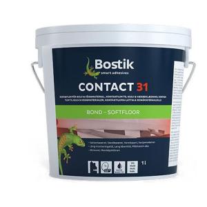 Kontaktlim Kontakt 31 1 Liter Hvid Bostik