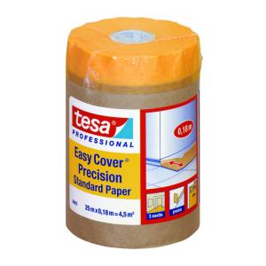 Maskeringspapir Easy Cover Precision 180mmx25m 25stk Tesa