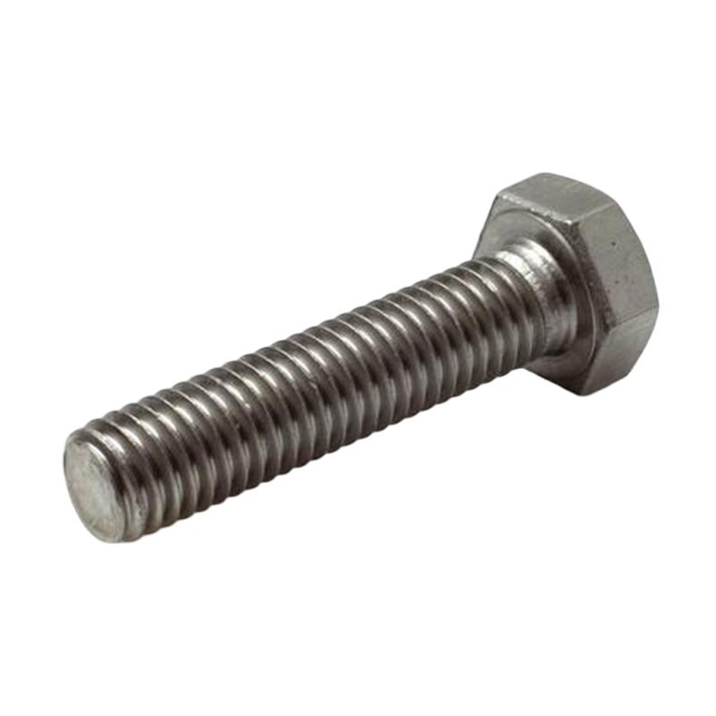Skrue M6S-H A4-80 DIN 933 Sekskantet M6x25mm 100stk Arvid Nilsson