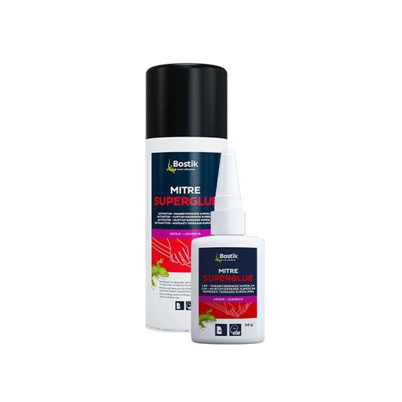 Superlim Mitre 2K 0,246 Liter Transparent Bostik