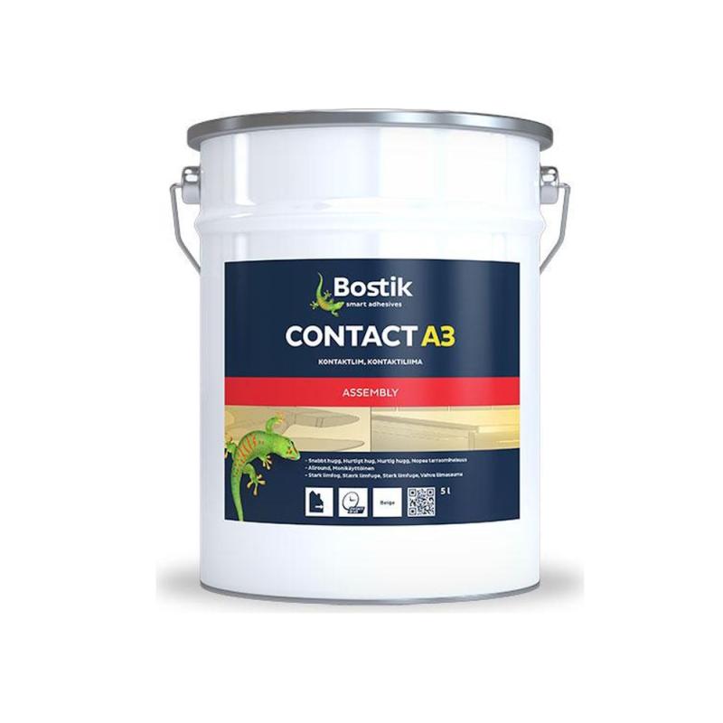 Kontaktlim A3 5 Liter Beige Bostik