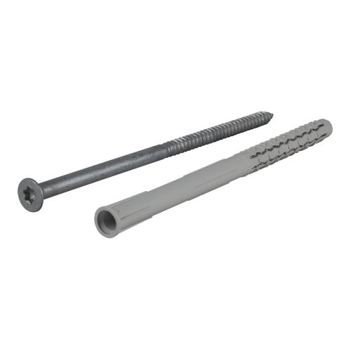 Fasadplugg GXL Skruv Försänkt Huvud TX40 10x160mm FZV C3 25st Essve