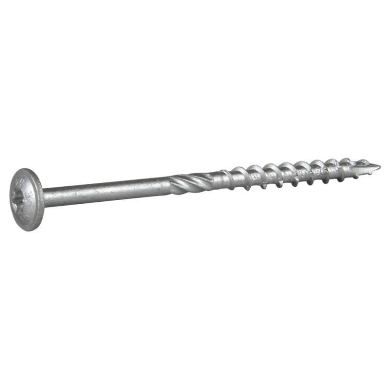 Konstruktionsskrue-W (WAF) Med Stort Hoved 6x100mm Corrseal C4 100stk Essve