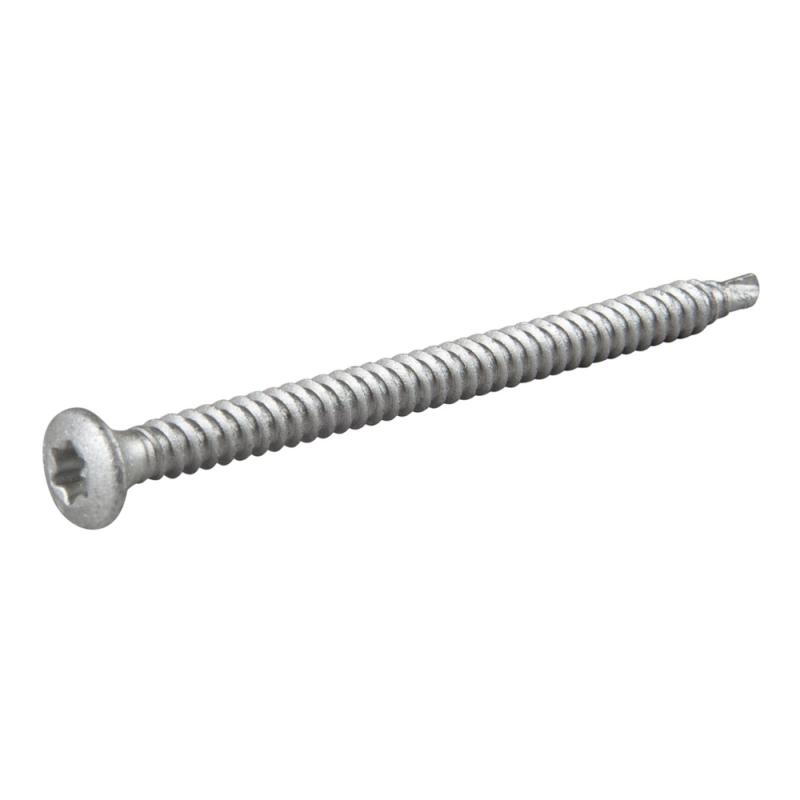 Tagskrue Med Borespids TX25 4,8x70mm Sølv Ruspert C3 500stk Essve