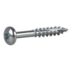 Träskruv Essdrive Kullrigt Huvud 4x30mm FZB C1 20st Essve