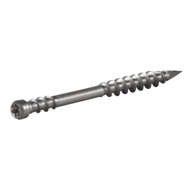 HDS Trallskruv Med Borrspets TX15 4,8x60mm Rostfri Syrafast A4 C5 250st Essve