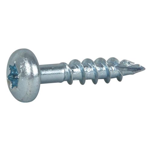 Træskrue Essdrive Ball-Rigt Hoved 5,0x25mm FZB A2 C1 20stkx10pakke Essve