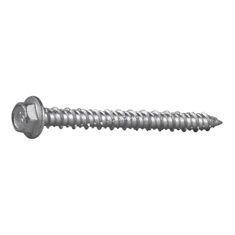 Betongskruv ECS-HF Sexkantshuvud Med Fläns Corrseal C4 7,5(6)x80mm 100st Essve